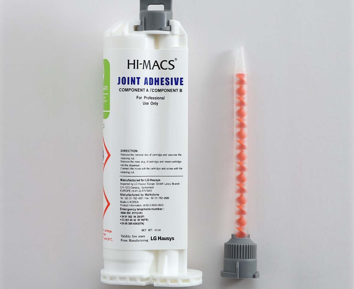 HIMACS Solid Surface Adhesive Perna White AH21