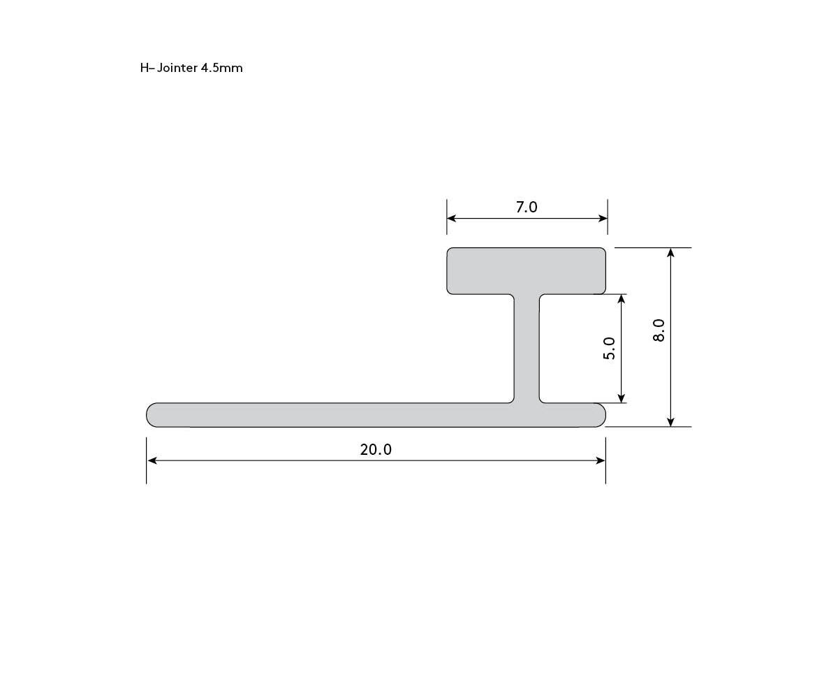 Seratone Jointer Polar White HJointer