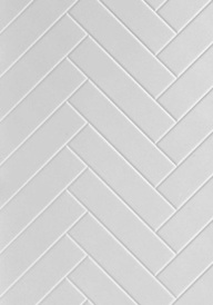 Polar White Herringbone