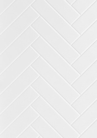 Polar White Herringbone