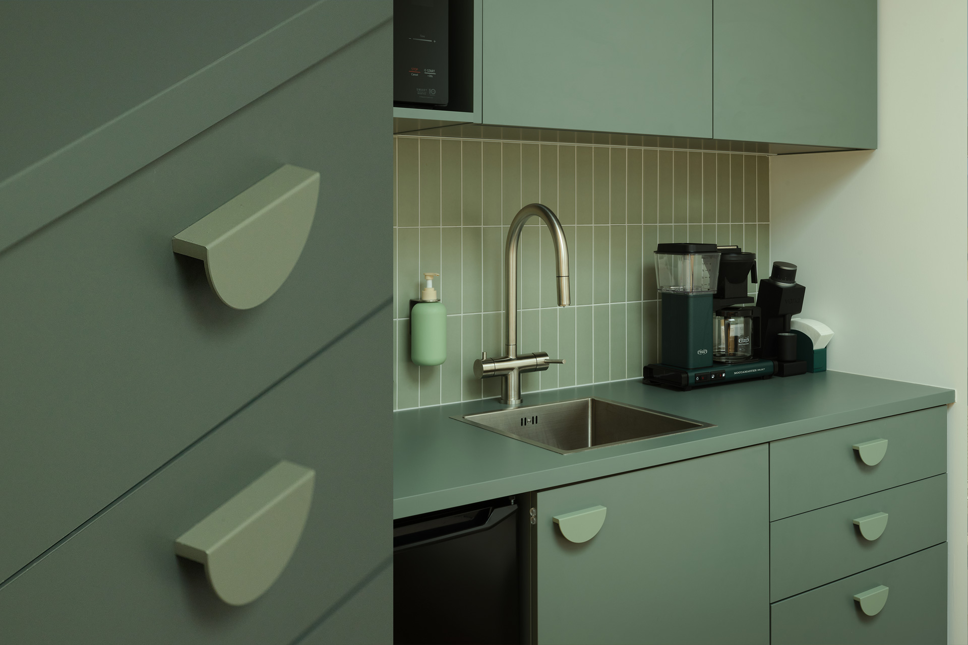 One Colour, Two Materials One Colour, Two Materials
